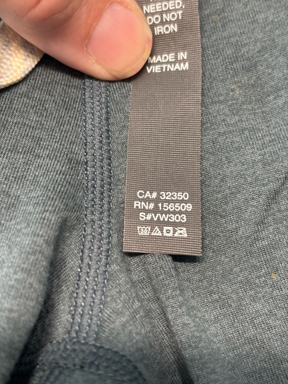 Vuori Performance Joggers Small Blue Gray DreamKnit Soft Stretch EUC - Picture 9 of 13